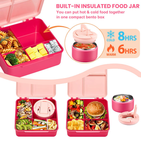Howeemo food-grade materials lunch set prevents odors and cross-flavor.