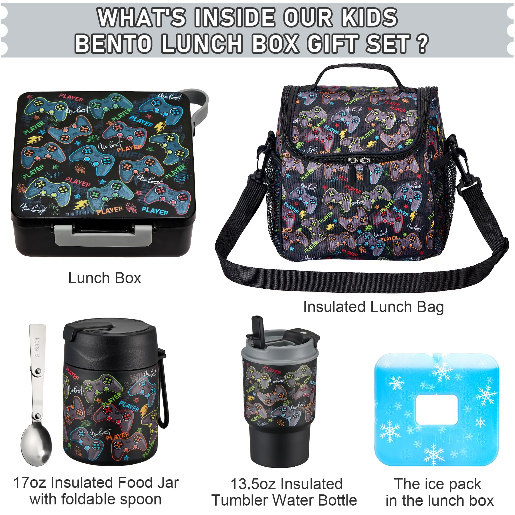 Howeemo detachable ice pack keeps lunches cold through the day.