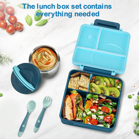 Howeemo insulated lunch bag blue supports on-the-go temperature control.