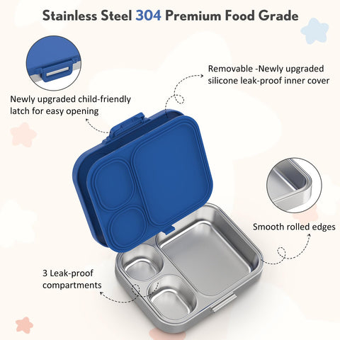 Howeemo leak-proof lid demonstrates mess-free lunches for kids.