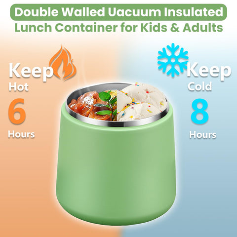Howeemo leak-proof silicone gasket, green, prevents spills in bags.