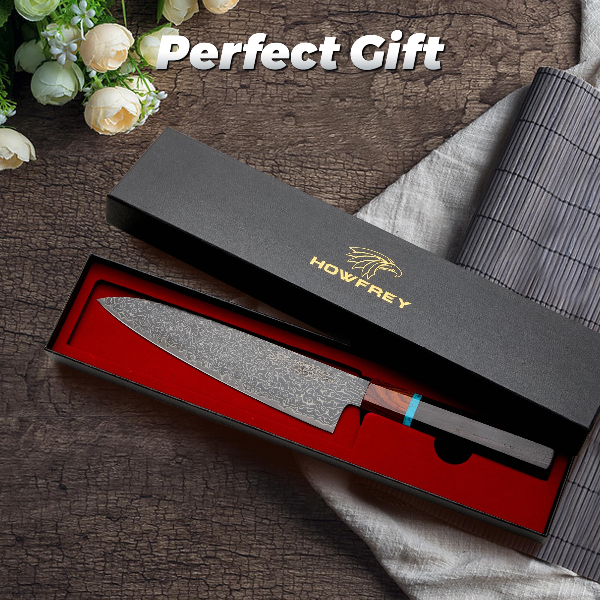 Compact 8-inch knife design fits into drawer storage and daily meal prep.