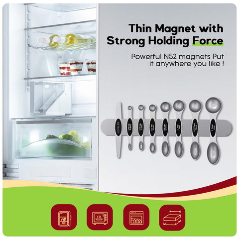 Howgoody heavy-duty stainless steel spoons resist rust and bending during daily cooking.
