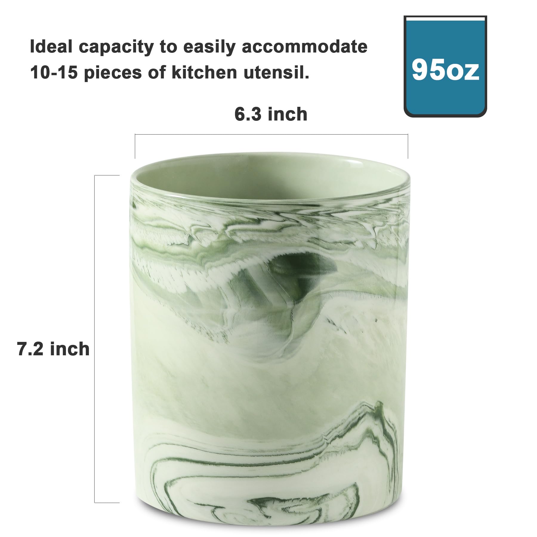 Howise ceramic crock close-up reveals glaze texture and durable finish for long-lasting use.