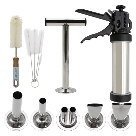 Stainless meat pusher from Hoypeyfiy ensures tight packing