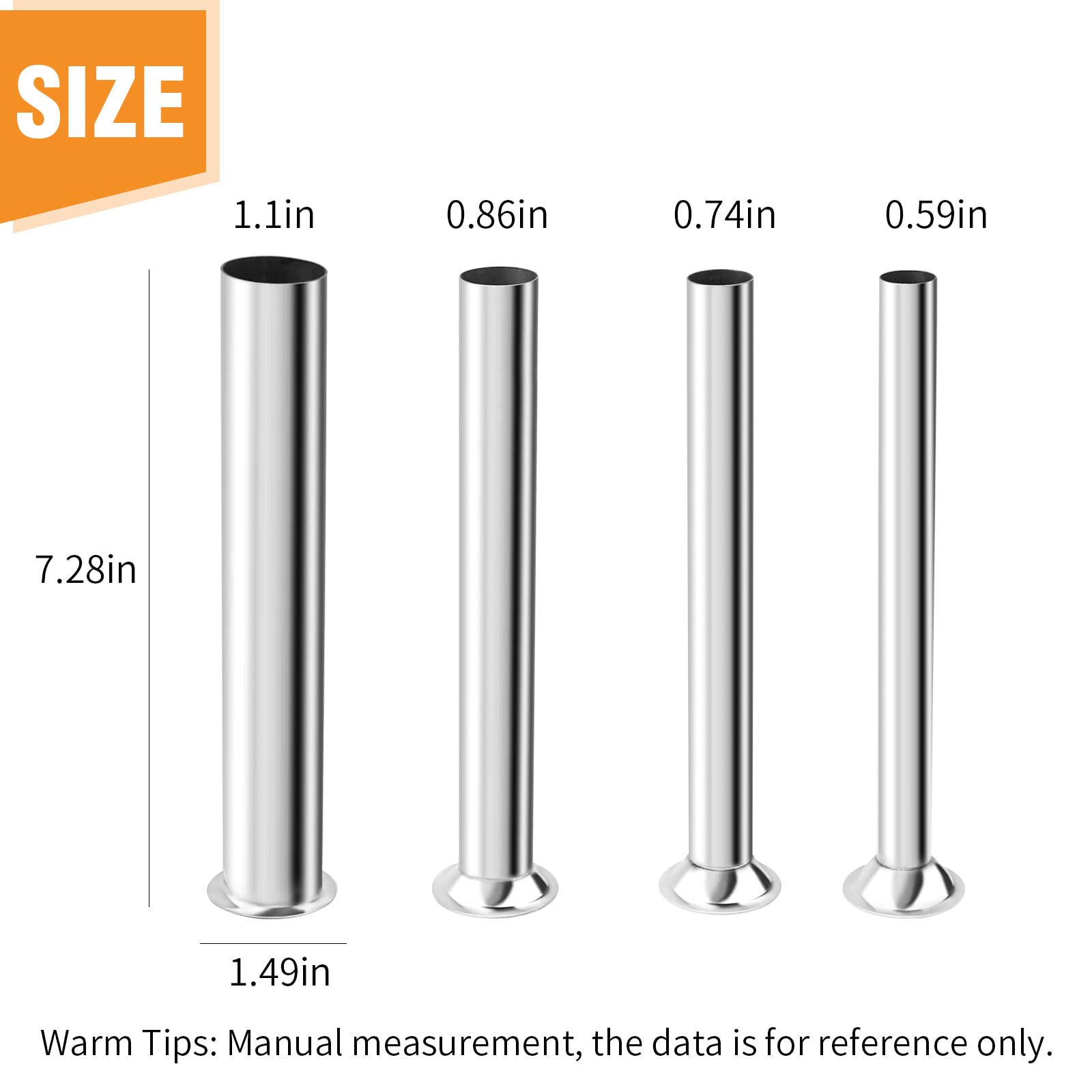 Hoypeyfiy 15mm diameter sausage tube ideal for small-link recipes