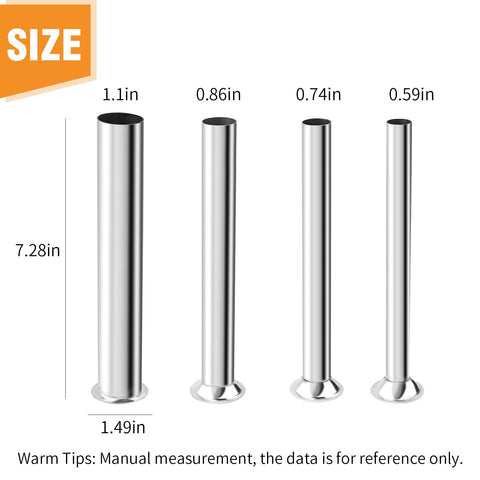 Hoypeyfiy 15mm diameter sausage tube ideal for small-link recipes