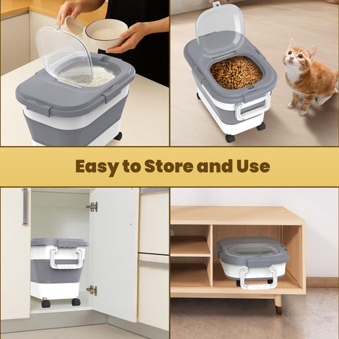 HOYTAMDAR BPA-free material ideal for storing dry foods.