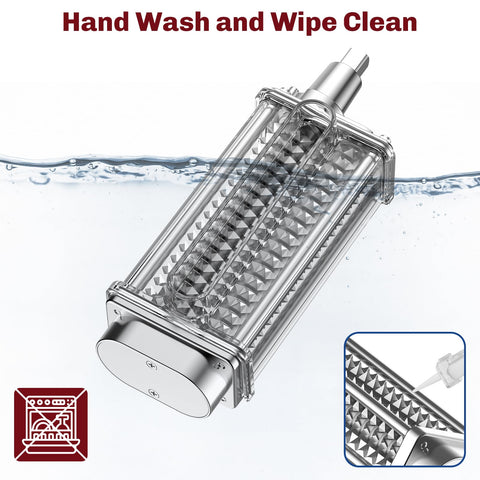 HOZODO tenderizer is simple to clean with water and brush.