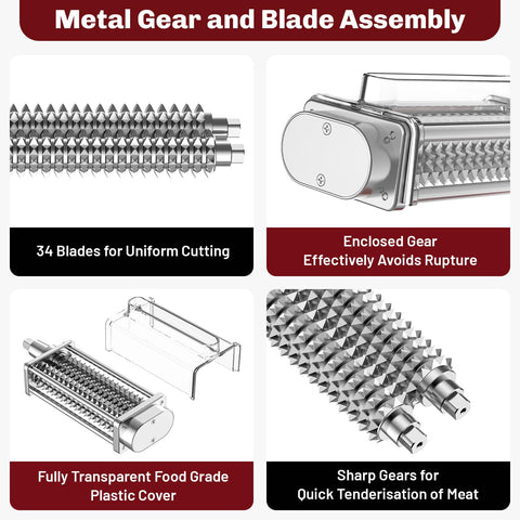 HOZODO gears provide durable performance on boneless cuts.