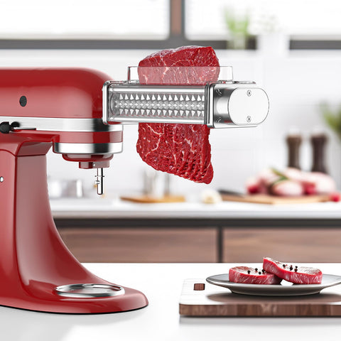 Thawed meat up to 0.7 inches yields consistent tenderizing results.