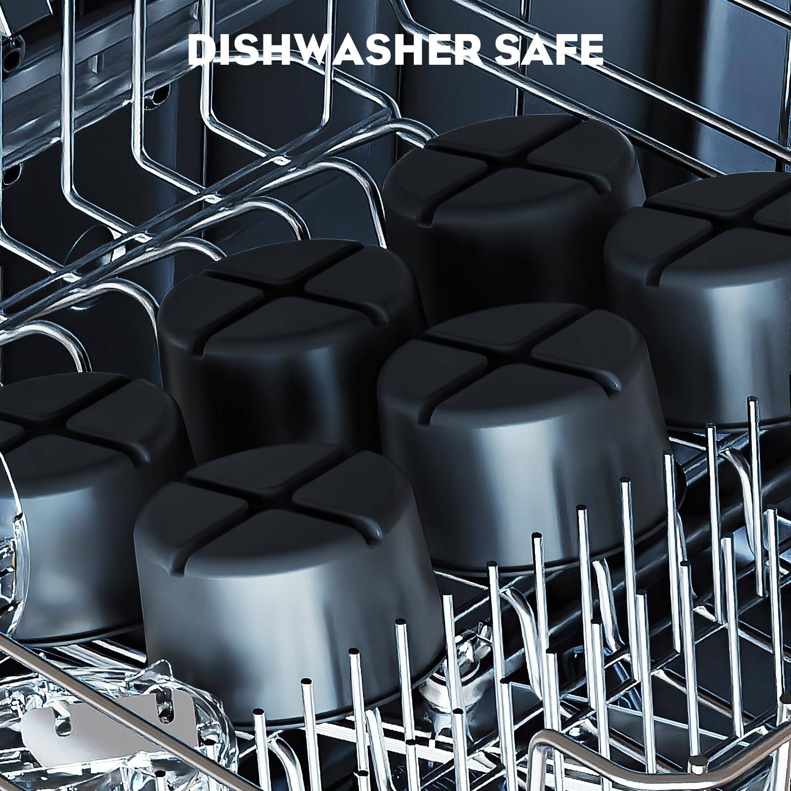 HOZODO top-rack dishwasher-safe molds simplify cleanup after freezing
