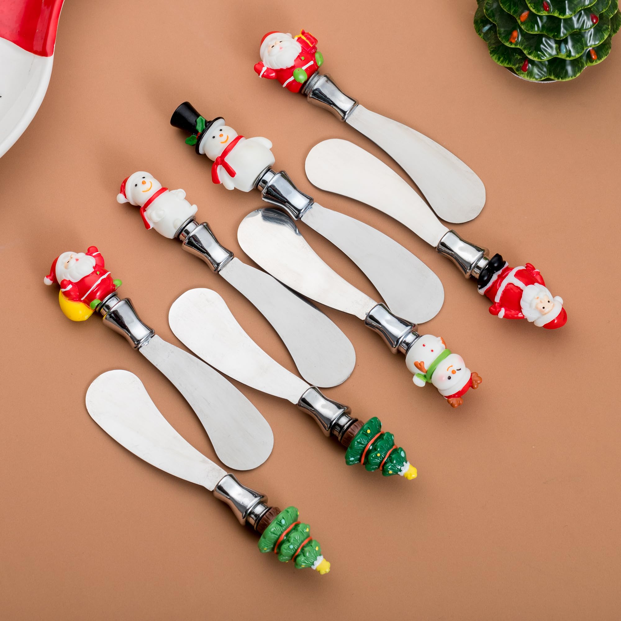 HPYNPES Christmas tree design spreader brightening holiday platters