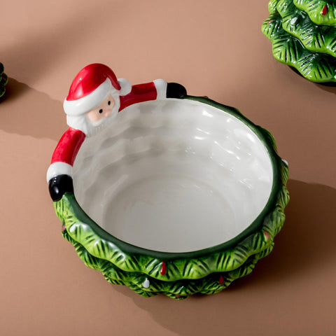 HPYNPES festive ceramic bowl complements seasonal decor and entertaining