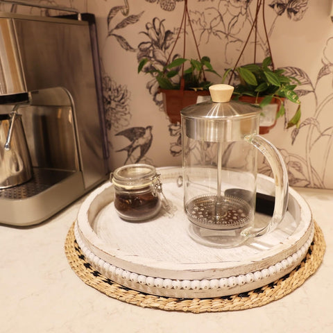 Hrastany eco-friendly wood tray supports sustainable home decor