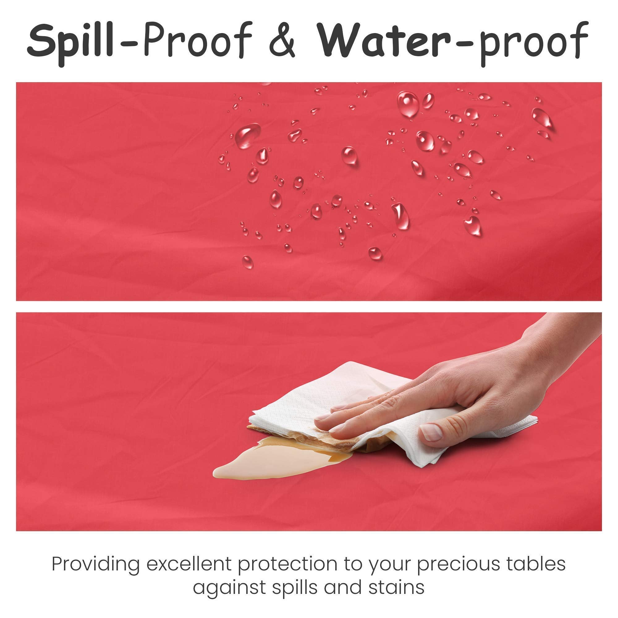 HSGUS 14-pack disposable covers prevent spills during gatherings