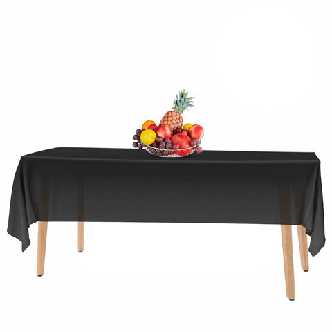HSGUS tablecloth protects wooden tables from spills and stains during celebrations