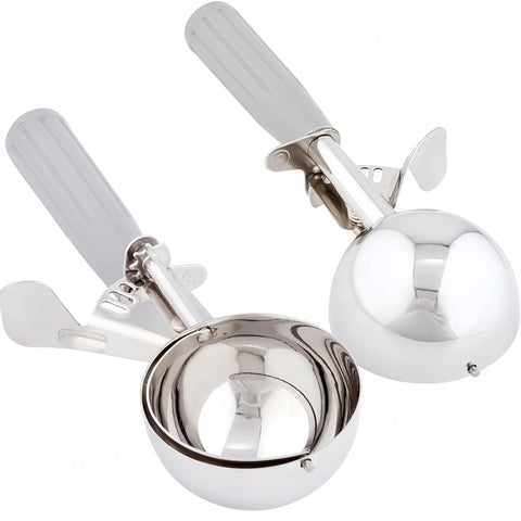 HSHQING 2Pack 4oz portion scoop with trigger release for precise servings