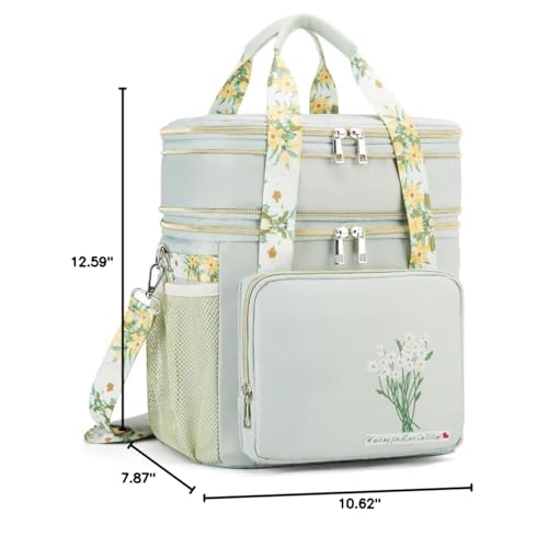 HSHRICH bag holds a full day's lunch and essentials.