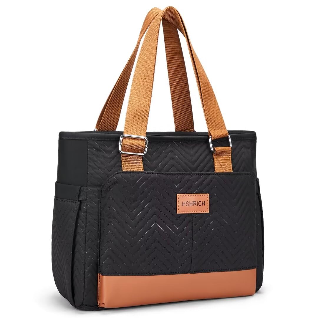 HSHRICH lunch bag with a large interior for easy organization and portable meals