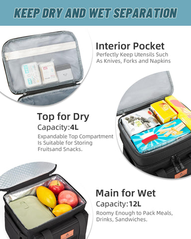 HSHRISH lunchbox tactical webbing design with patch points for personalization.