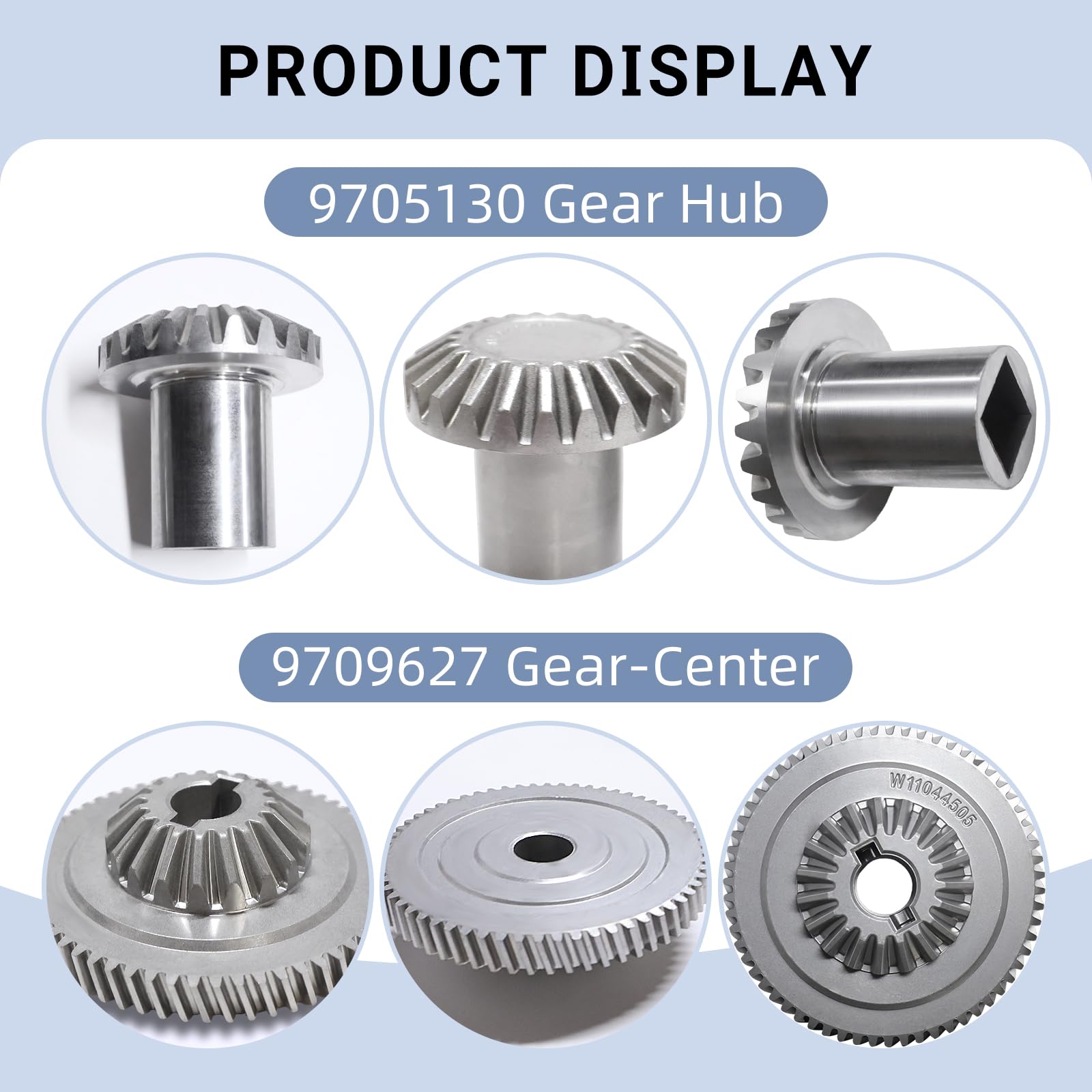 HSJAWA W11192794 ready-to-install hub, helps restore mixer function without professional help.