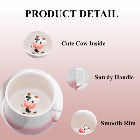 Microwave and dishwasher safe HS&ROXIN mug for quick cleanup
