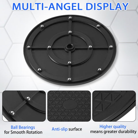 HSTECH swivel assembly close-up highlights durable build for longevity