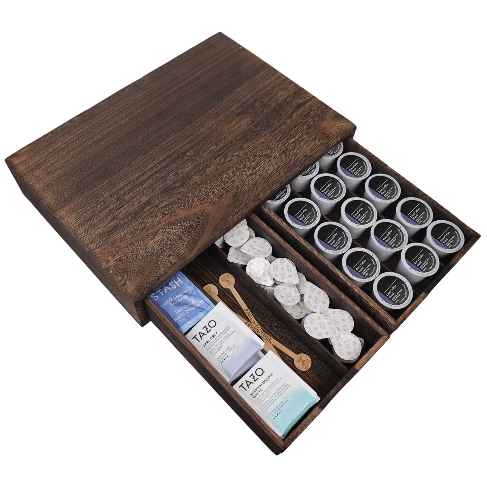 HTB K Cup Holder demonstrates organized pod storage.