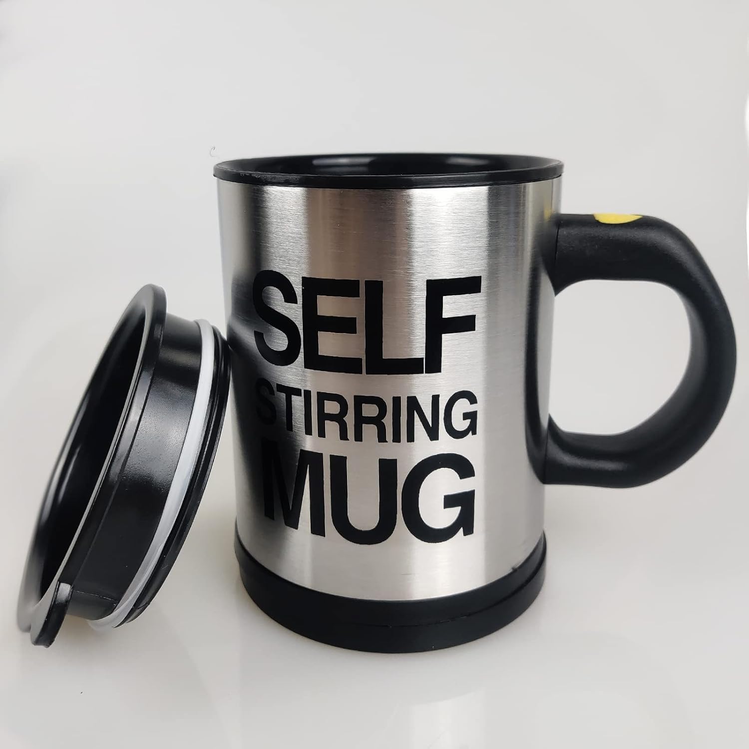 HTTLLH stainless steel mug lid with seal preserves temperature.