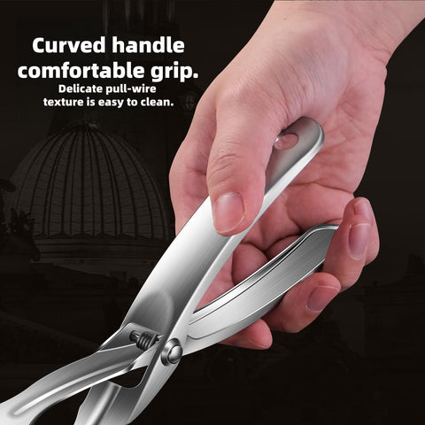 Huakai kitchen tongs resist heat up to 600°C for safe high-heat handling.