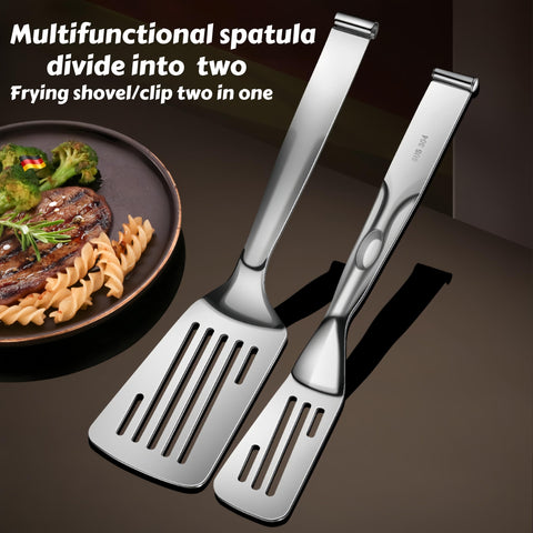 Huakai tongs extended anti-slip handle for secure grip.