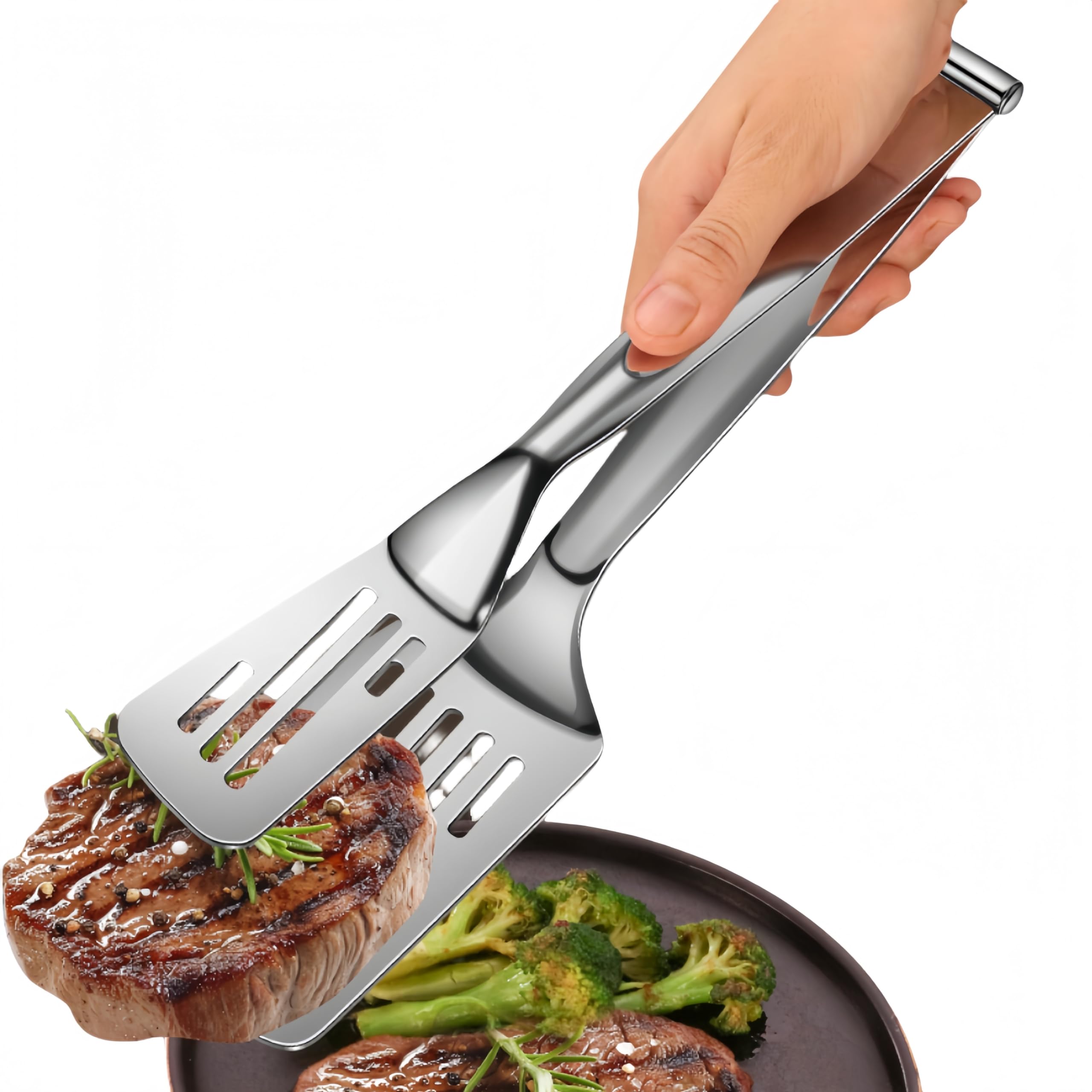 Huakai New Kitchen Tongs overview for versatile cooking and grilling.