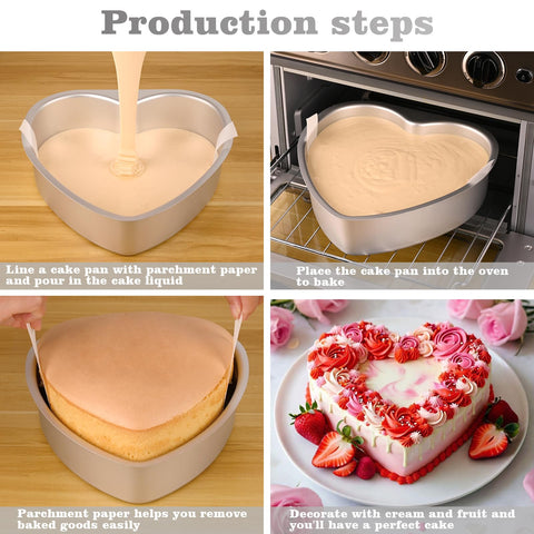 HUAKENER durable aluminum bakeware ensures reliable heat distribution