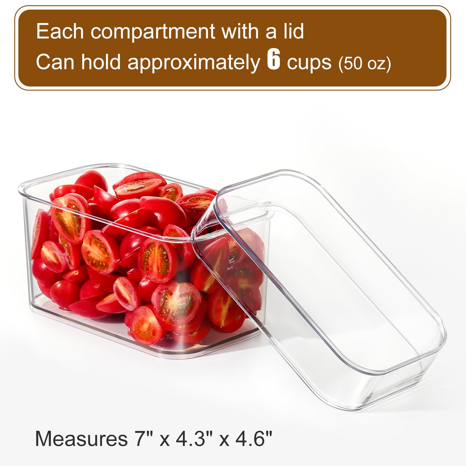 Hudgan salad and fruit dressings neatly arranged in containers