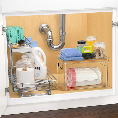 Hudgan clear plastic body shows bag levels at a glance.