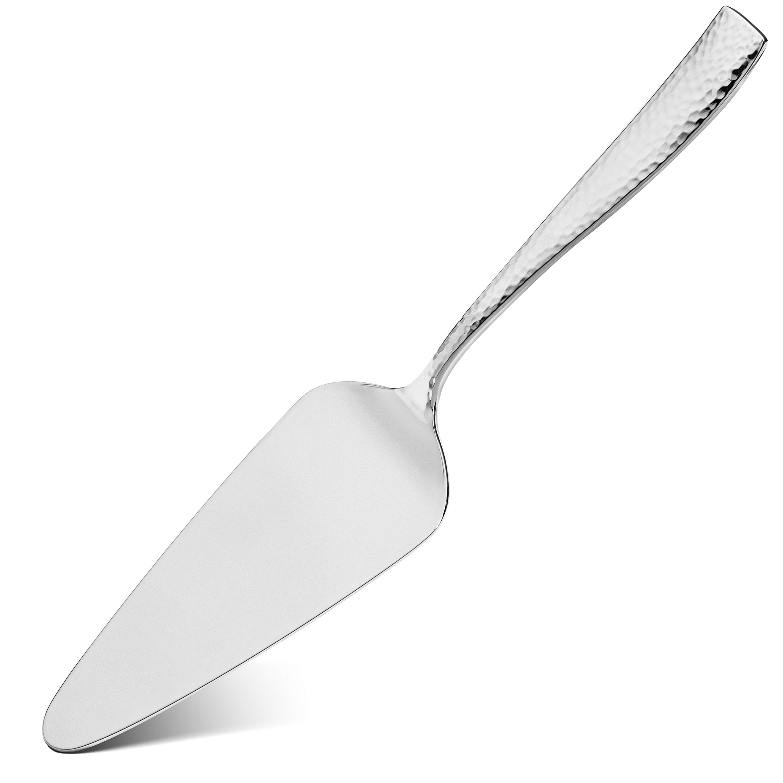 Close-up of Hudson Essentials hammered handle showing tactile grip and luster.