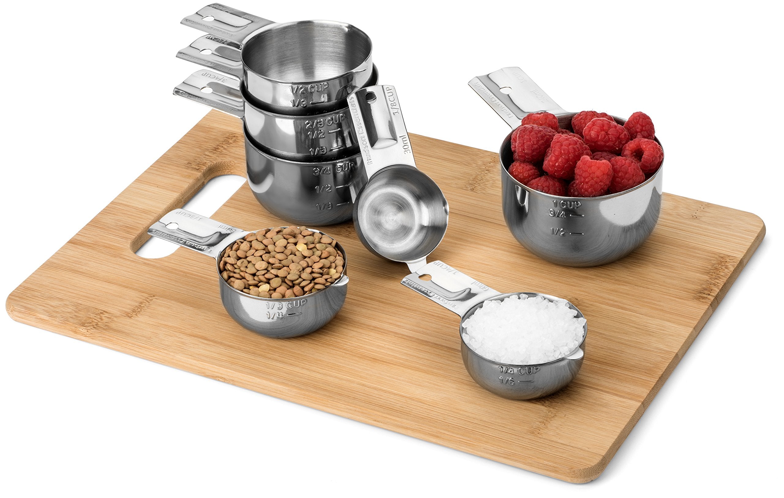 Hudson Essentials 1 cup capacity for versatile measuring across ingredients