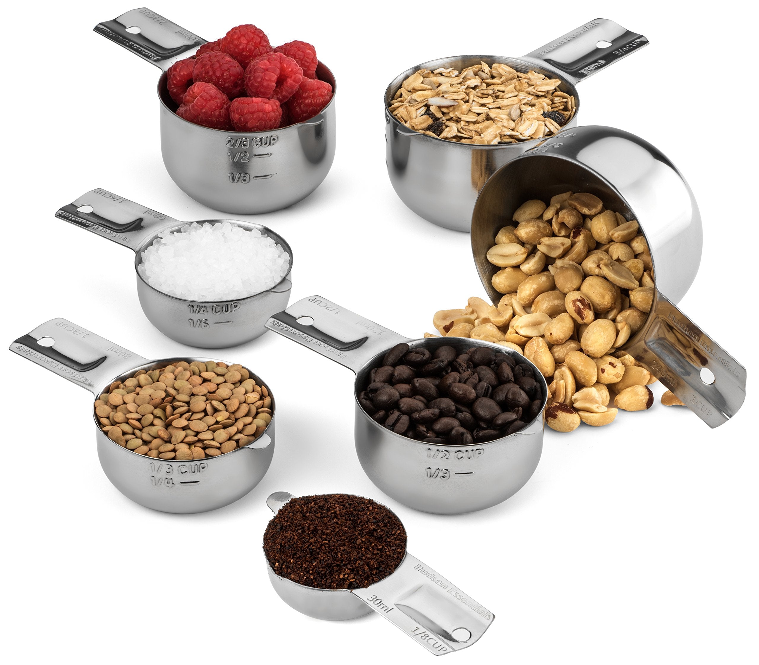 Hudson Essentials one-third cup ideal for precise baking and liquid ingredients