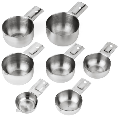 Hudson Essentials three-quarters cup shown with nesting design for compact storage