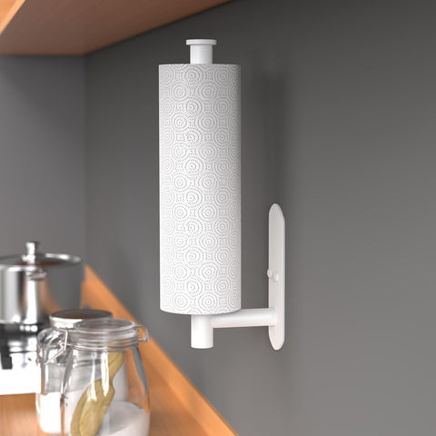 HUFEEOH under-cabinet mount installation showing sleek wall placement
