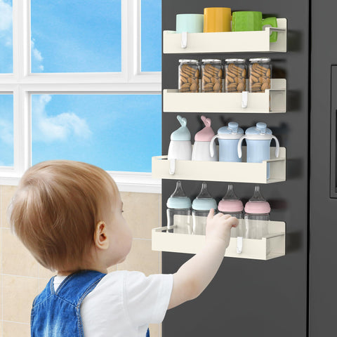 Compact kitchen spice rack by HuggieGems for versatile placement
