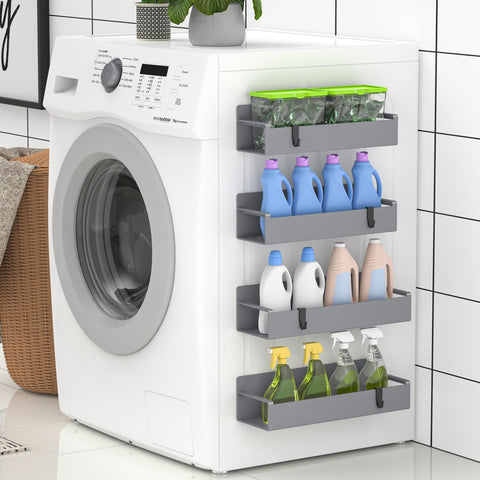 HuggieGems dark-grey ABS finish blends with modern kitchen decor.