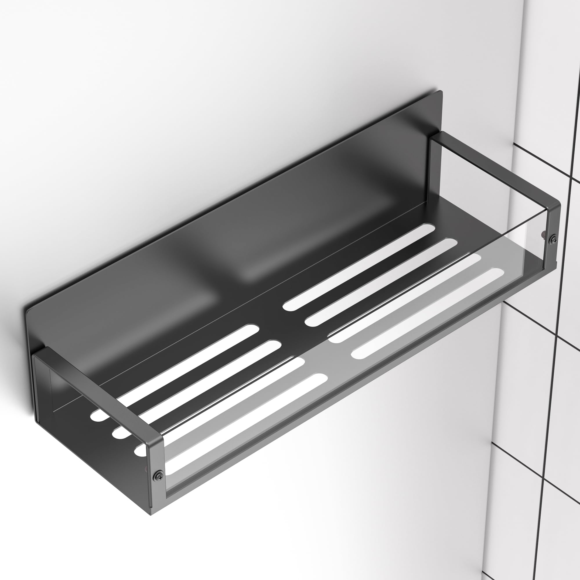 HuggieGems transparent spice racks offer quick visibility for prep.