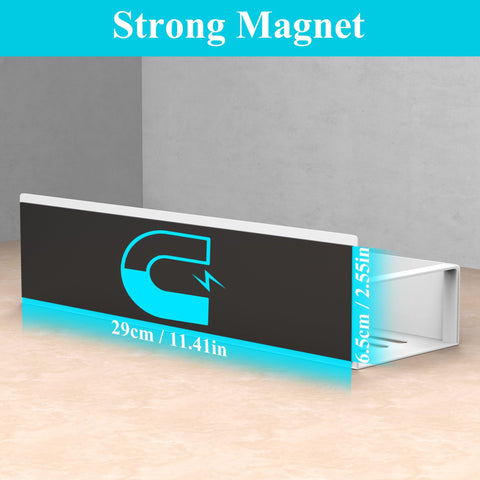 HuggieGems two-pack white spice racks for versatile kitchen organization.
