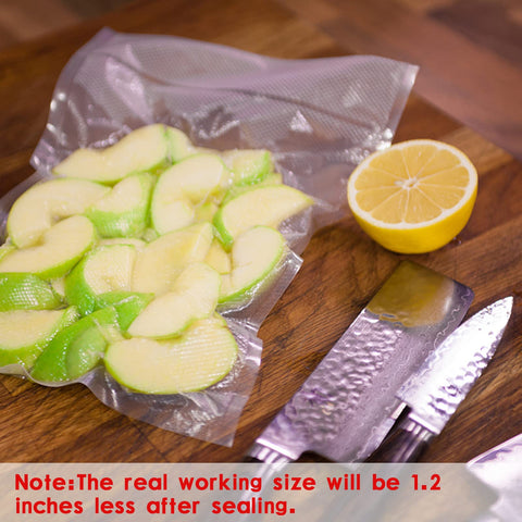 HUISPARK freezable and reusable bags for long-term food storage and reuse.