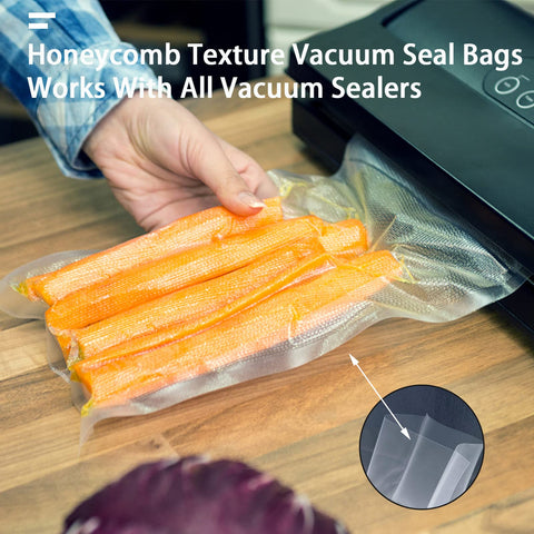 HUISPARK open-top, resizeable bags for flexible portioning