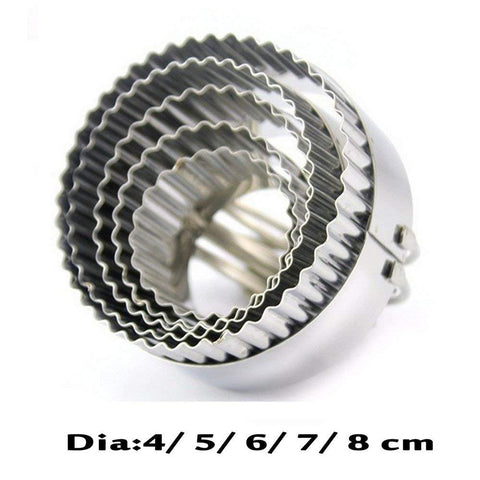 HULISEN 2-3-4 inch cutter for versatile pastry shapes