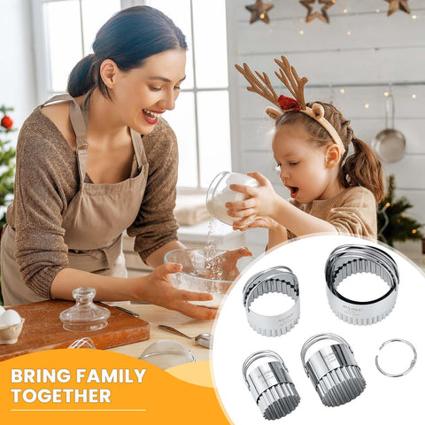 HULISEN 2 inch cutter ideal for mini cookies and sandwiches