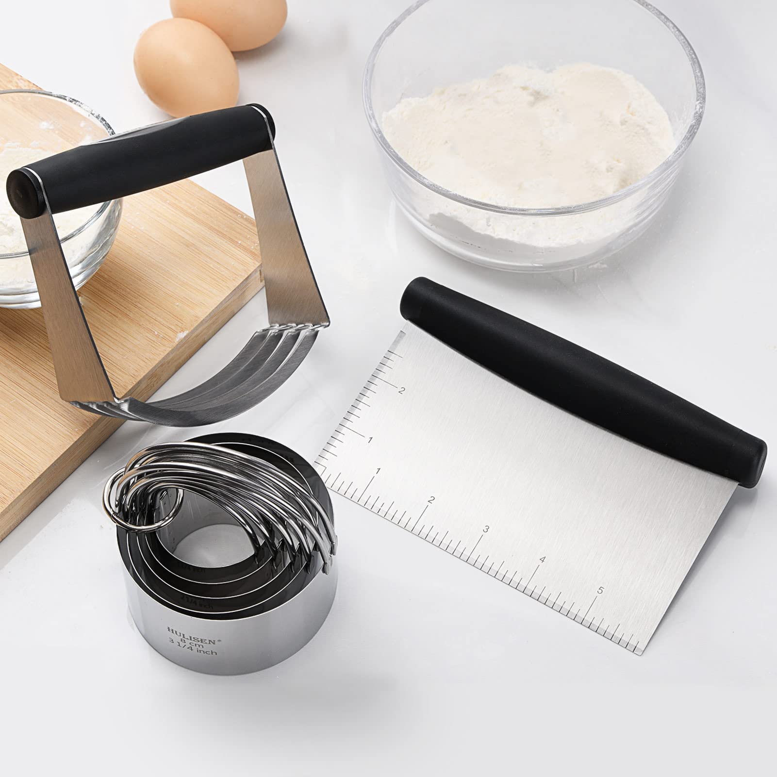 HULISEN curved dough blender designed to blend cold butter quickly